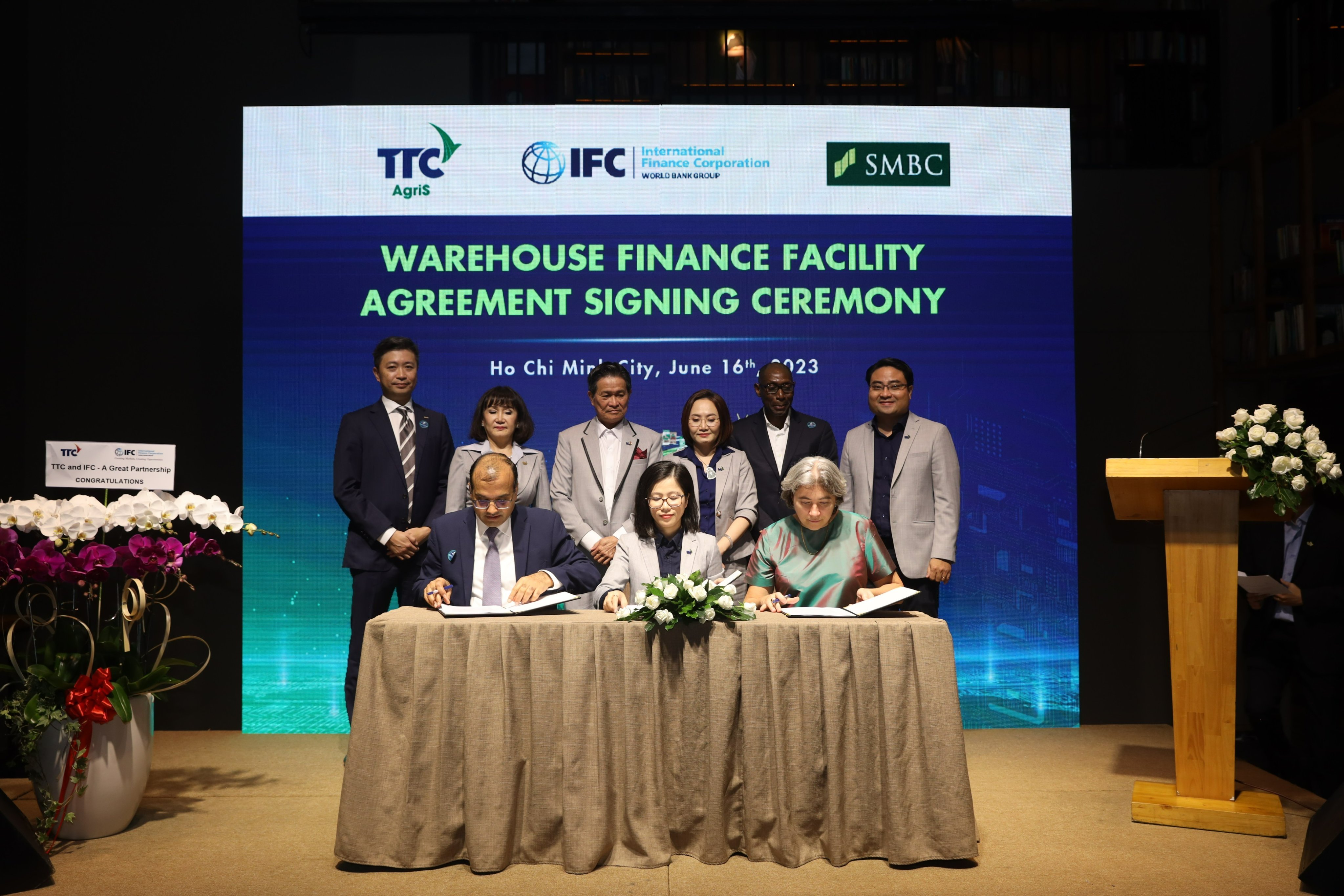 TTC AgriS hợp tác chiến lược với IFC và SMBC